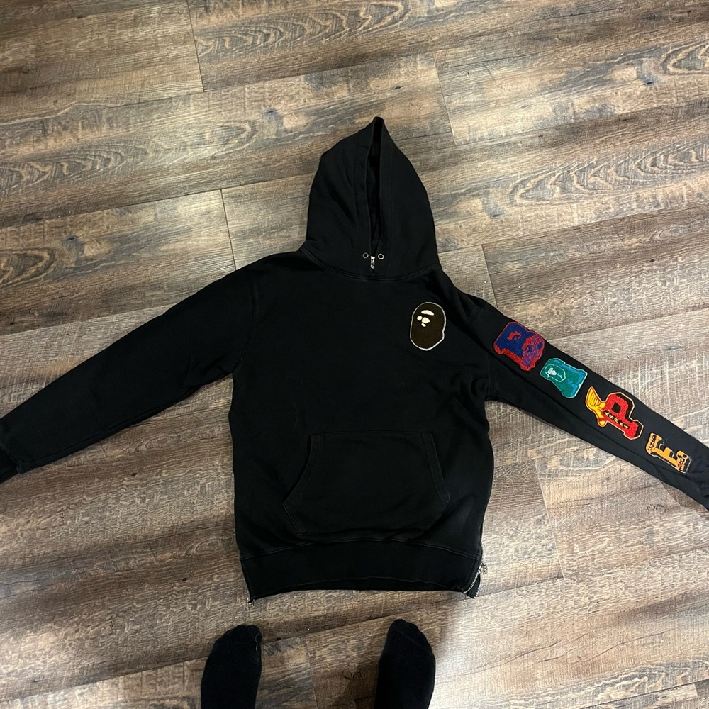 A Bathing Ape (BAPE) sweatshirt size Large